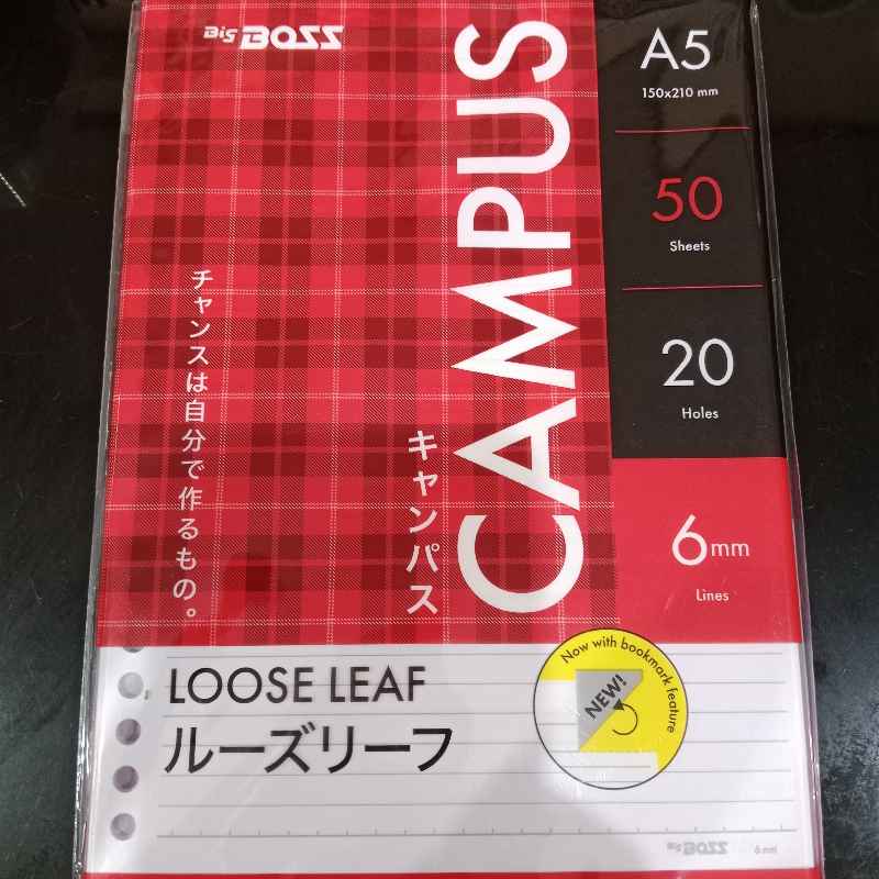 Loose Leaf BIG Bergaris B5