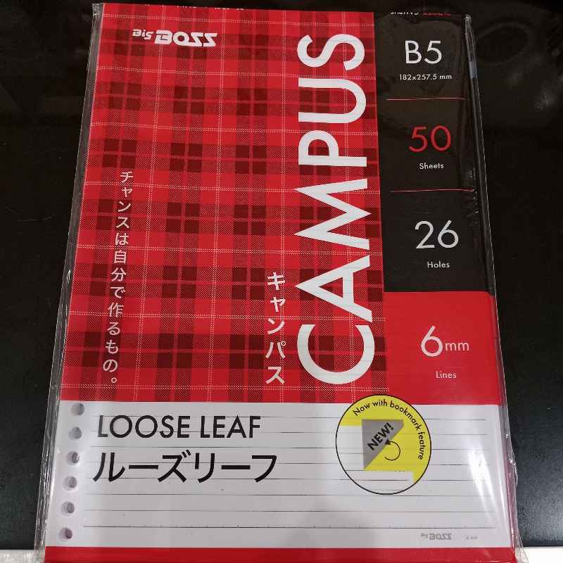 Loose Leaf BIG Bergaris A5