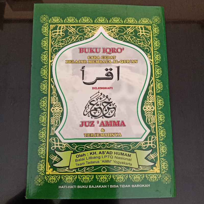 Buku Iqro' Besar+Juz amma dan Terjemahan