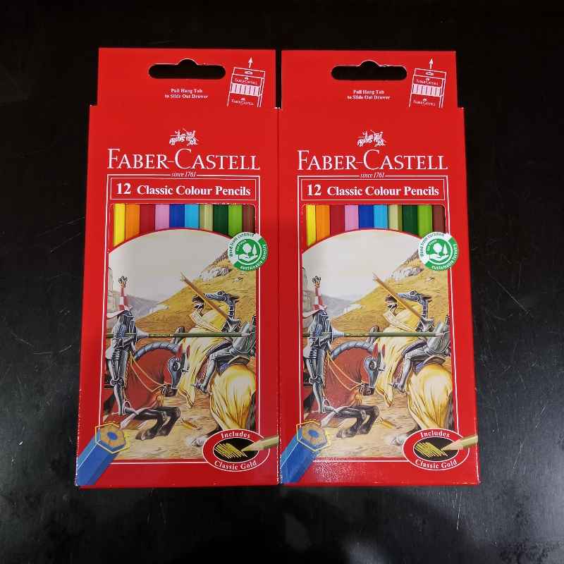 Pensil Warna Faber-Castell 12