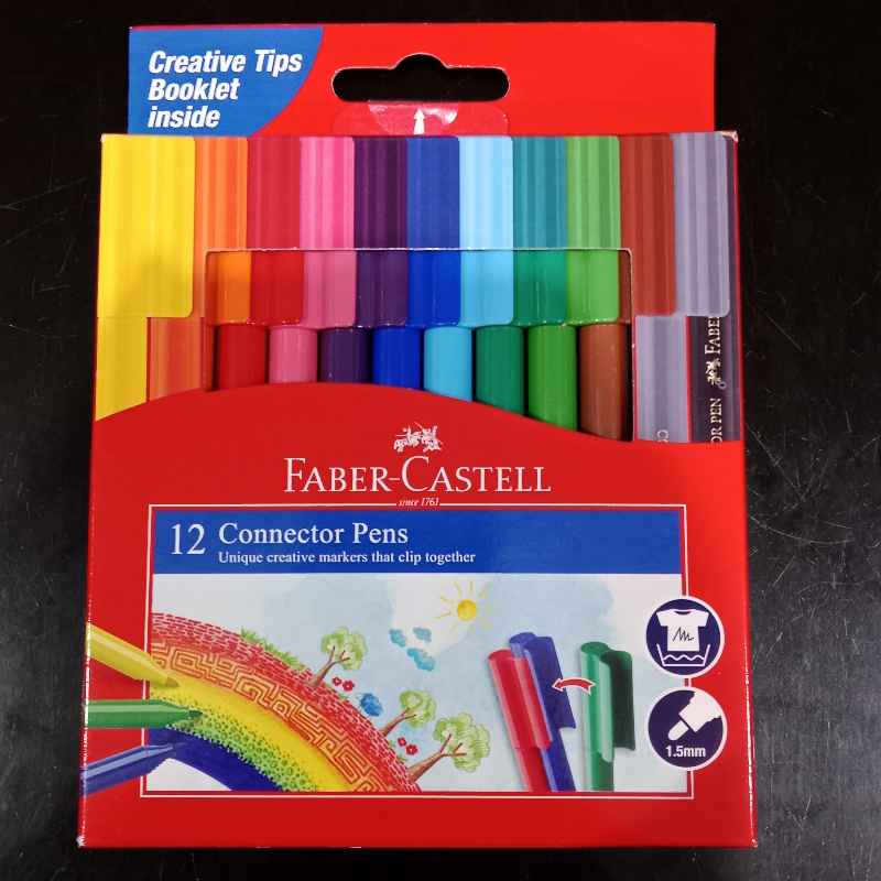 Connector Pens Faber-Castell 12