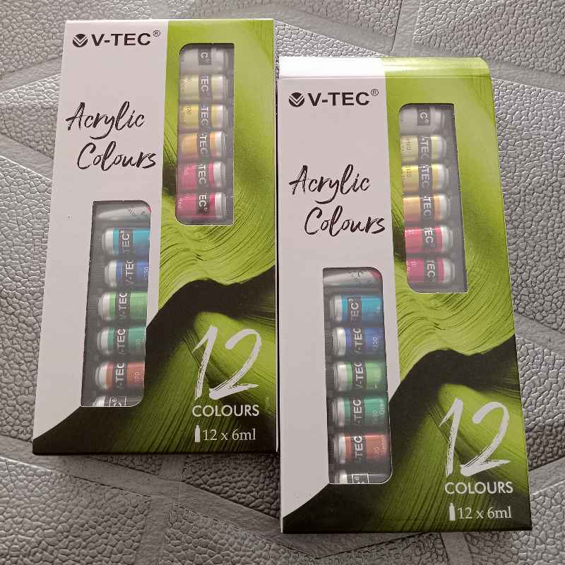 Cat Acrylic Colours V-TEC 12