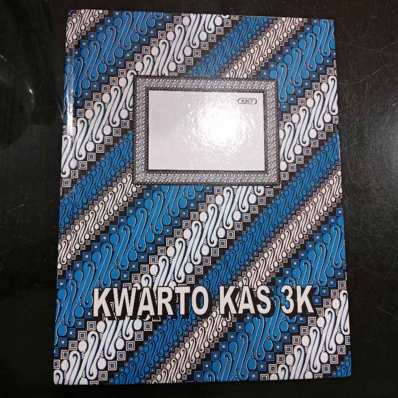 Buku Quarto Kas Hard Cover 3 Kolom Kiky 100 Lembar