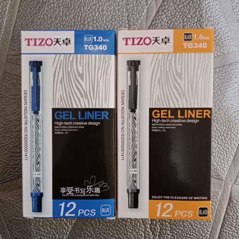 Bolpoin Tizo GEL LINER TG-340 1.0mm/12Pcs