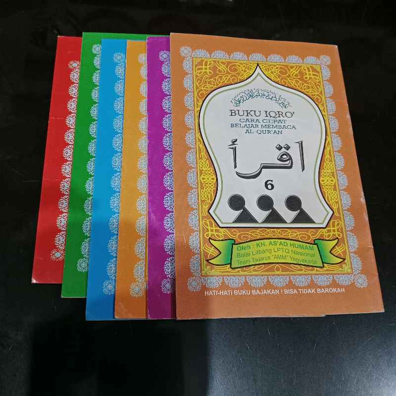 Iqro' Bijian Kecil Jilid 1 s.d 6 