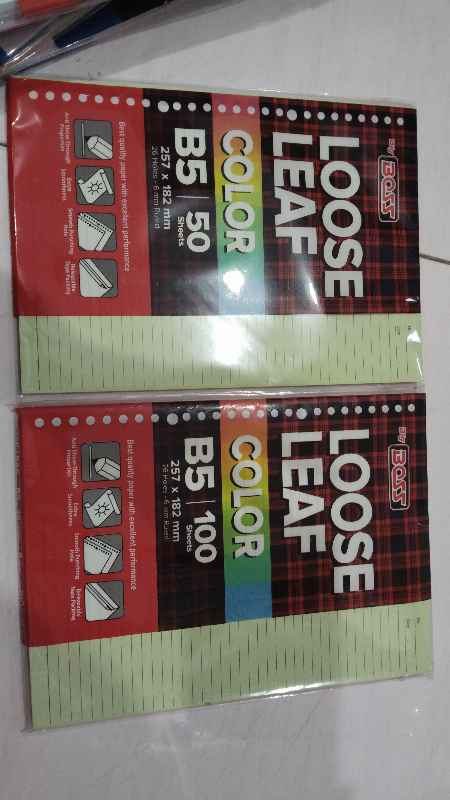Loose Leaf Big Boss B5 Color
